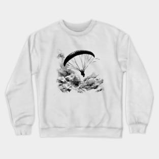 Above the Clouds - Paragliding Crewneck Sweatshirt